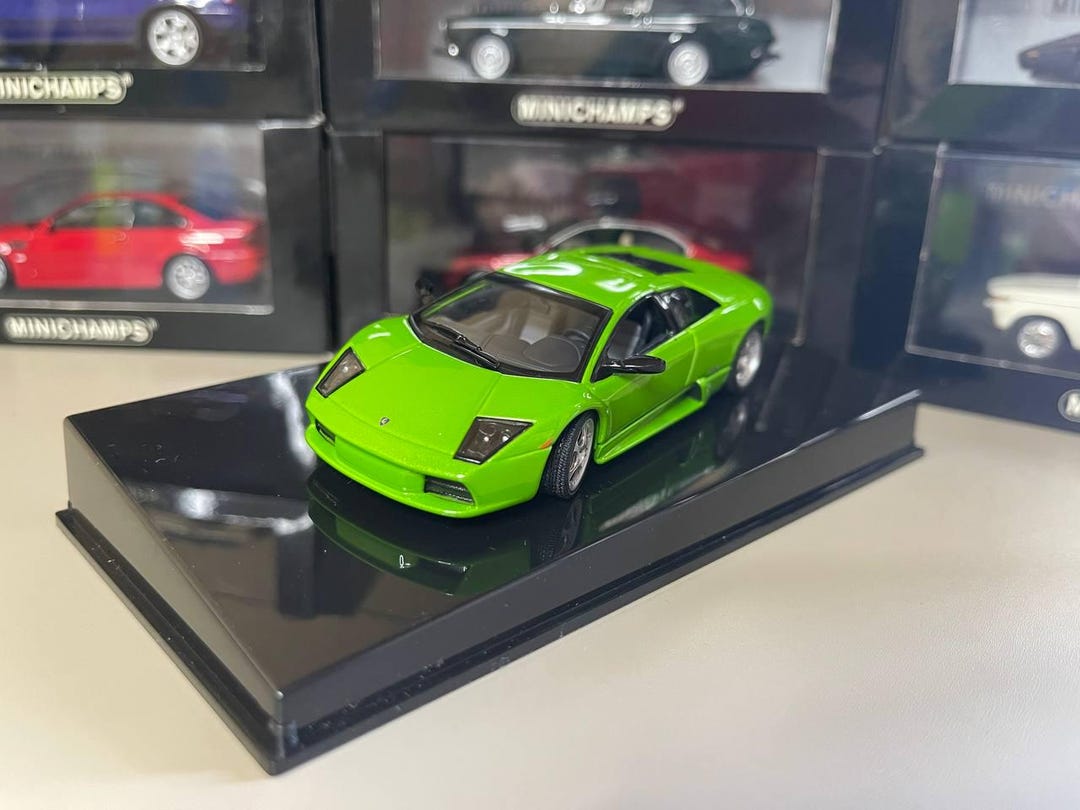 AUTOart Murcielago 40th 1:43 アルテミスグリーン Lamborghini Murcielago 1:43 Autoart Green - Etsy