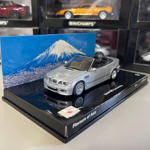 Bmw Série 3 e46 cabriolet 1:43 Minichamps Rouge - France