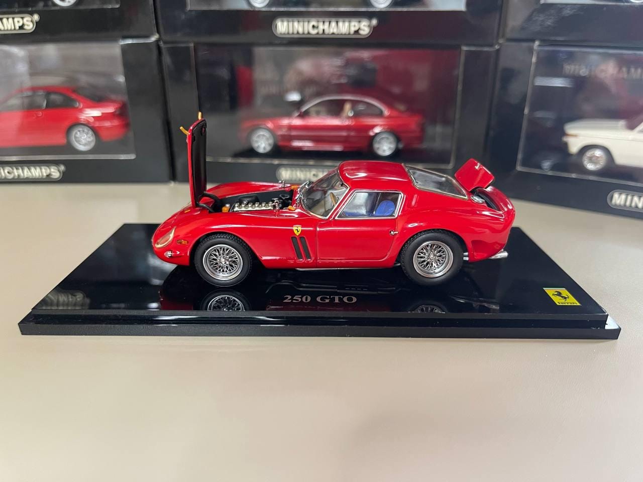 Ferrari 250 GTO 1962 1:43 Kyosho Red - Etsy