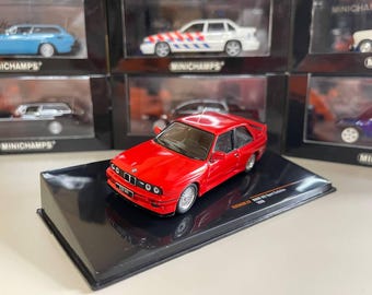 Bmw M3 E30 Sport Evolution 1:43 Ixo Red - Etsy