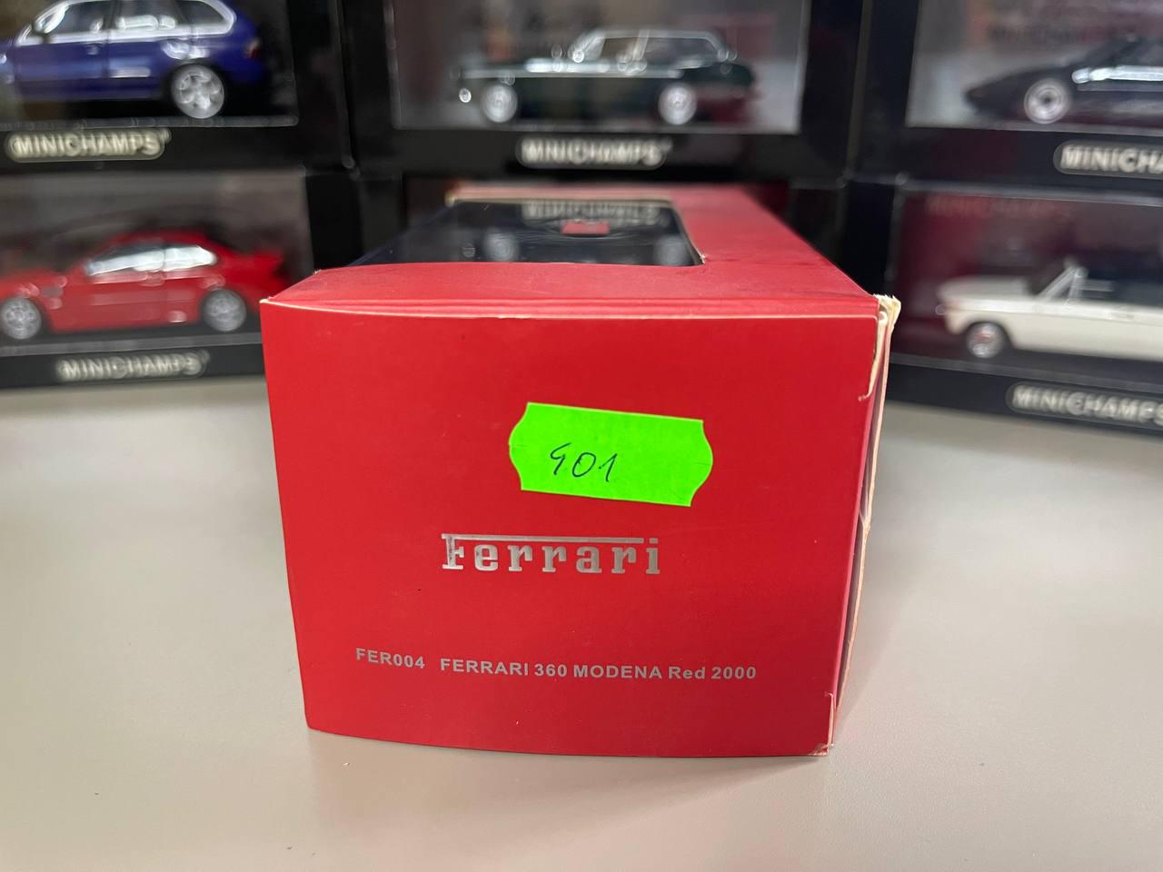 Ferrari 360 Modena 2000 1:43 Ixo Red - Etsy