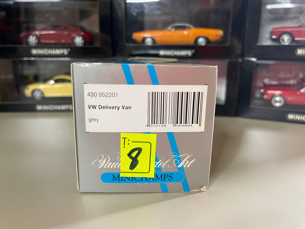 Volkswagen Delivery Van 1:43 Minichamps Gray - Etsy