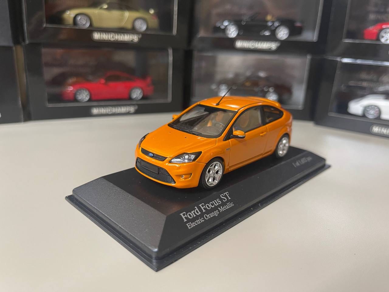 Ford Focus ST 1 43 Minichamps Orange Etsy UK