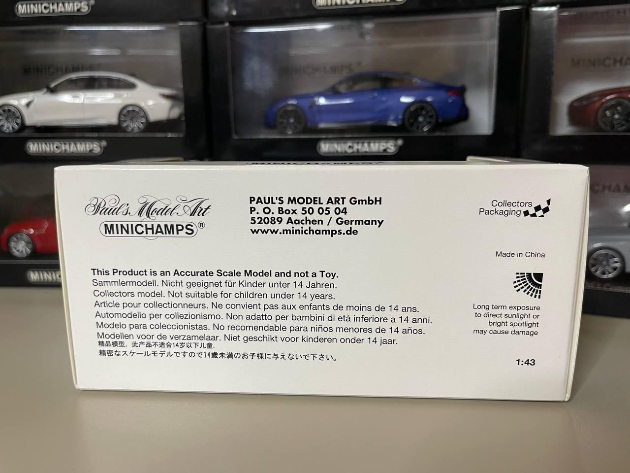 Bmw M3 E36 GTR 1:43 Minichamps Red - Etsy