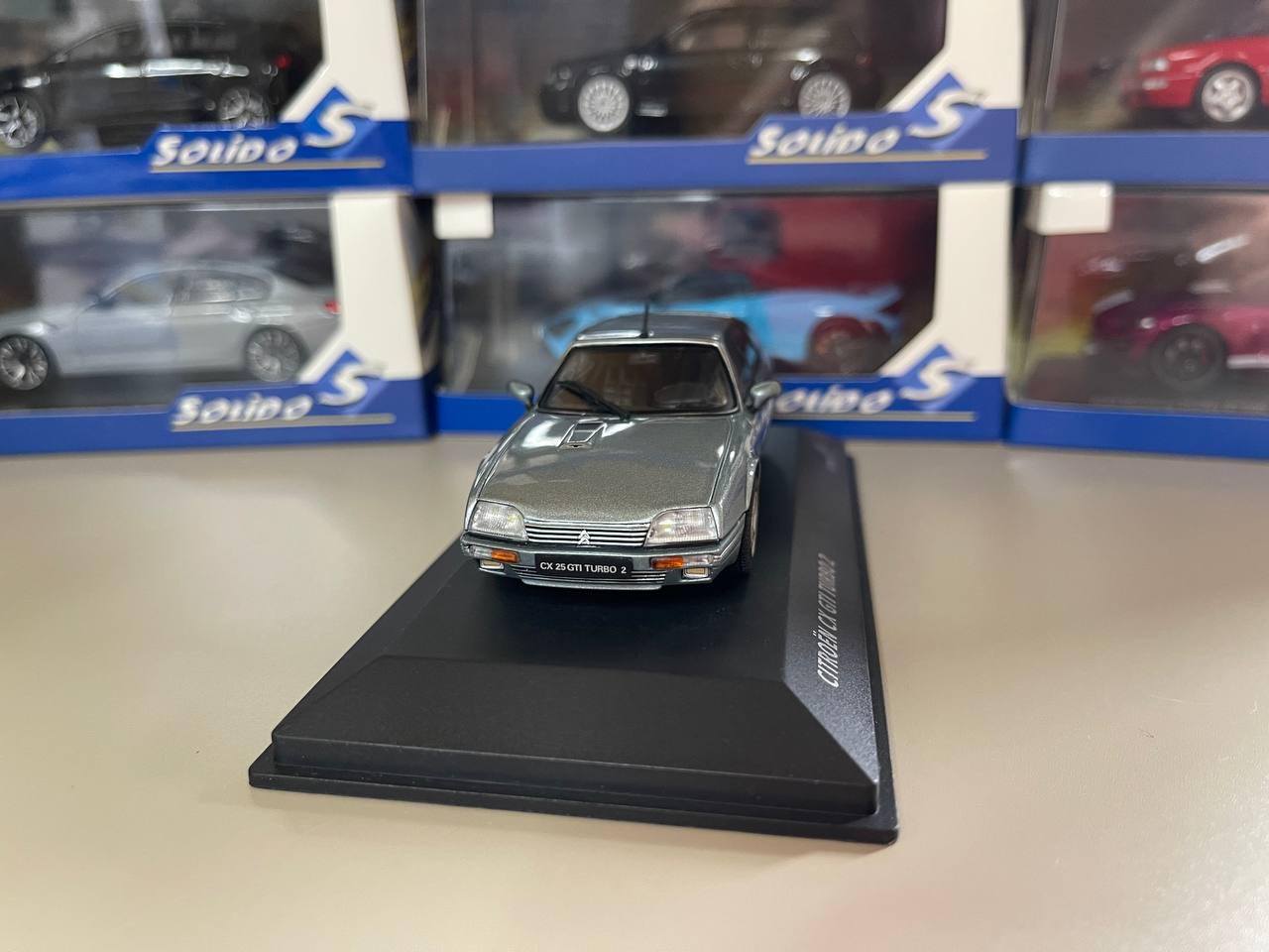 Citroen Cx Gti Turbo 2 1:43 Solido Gray - Etsy