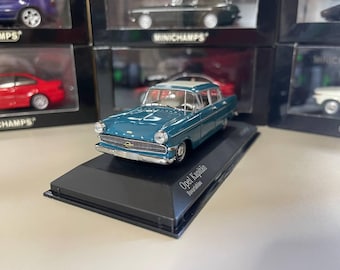 Opel Kapitan 1:43 Minichamps Turquoise - Etsy