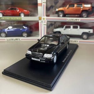 ミニカー Mercedes-Benz S600 W140 1:43 SPARK 送料無料 1/43 スパーク メルセデスベンツ W140 ブラック