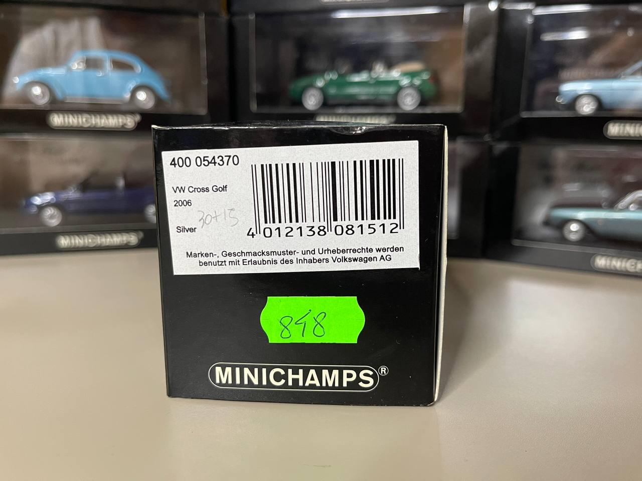 激レア Volkswagen Cross Golf ミニカー 1/43 Volkswagen Cross Golf 1:43 Minichamps Silver - Etsy Israel