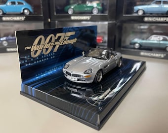 BMW Z8, 007 James Bond Collection Car, Vintage Diecast Car, Scale