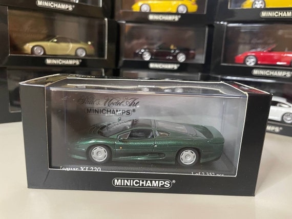 Jaguar XJ 220 1:43 Minichamps Green - Etsy