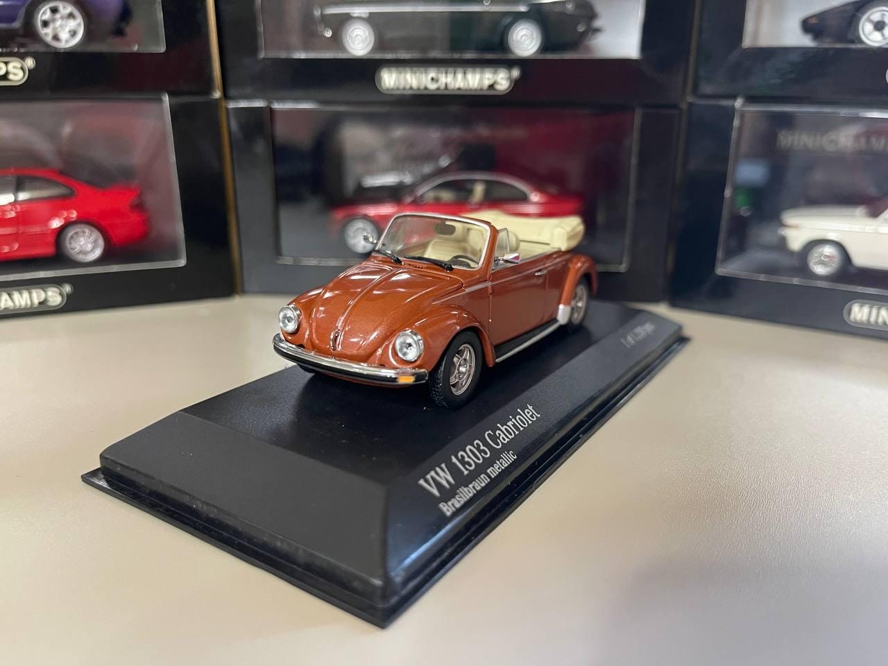 MINICHAMPS ミニチャンプス VW 1303 Cabriolet Minichamps VW 1303 cabriolet Red 981798 | eBay