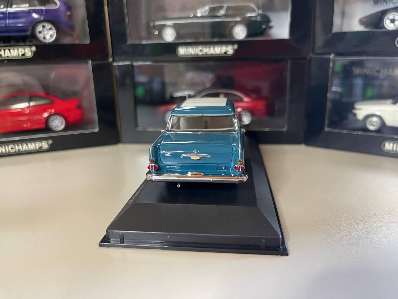 Opel Kapitan 1:43 Minichamps Turquoise - Etsy