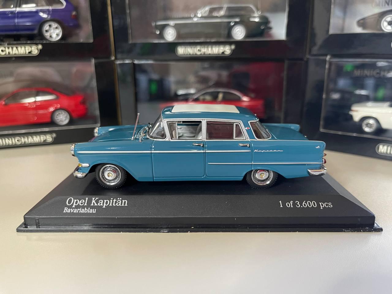 Opel Kapitan 1:43 Minichamps Turquoise - Etsy