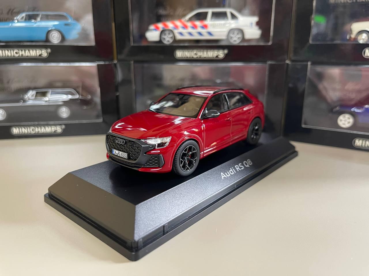 Audi RS Q8 1:43 Norev Red - Etsy
