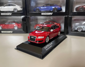 Volvo V40 Break 1:43 Minichamps Red Metallic - Etsy