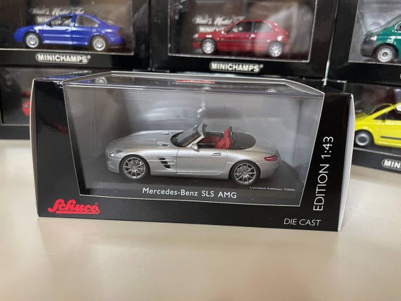 Mercedes Benz SLS Amg 1:43 Schuco Silver - Etsy UK