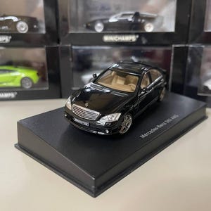 ミニカー 1/43 AUTOart Mercedes-Benz S63 AMG Mercedes Benz S63 AMG W221 1:43 Autoart Black - Etsy