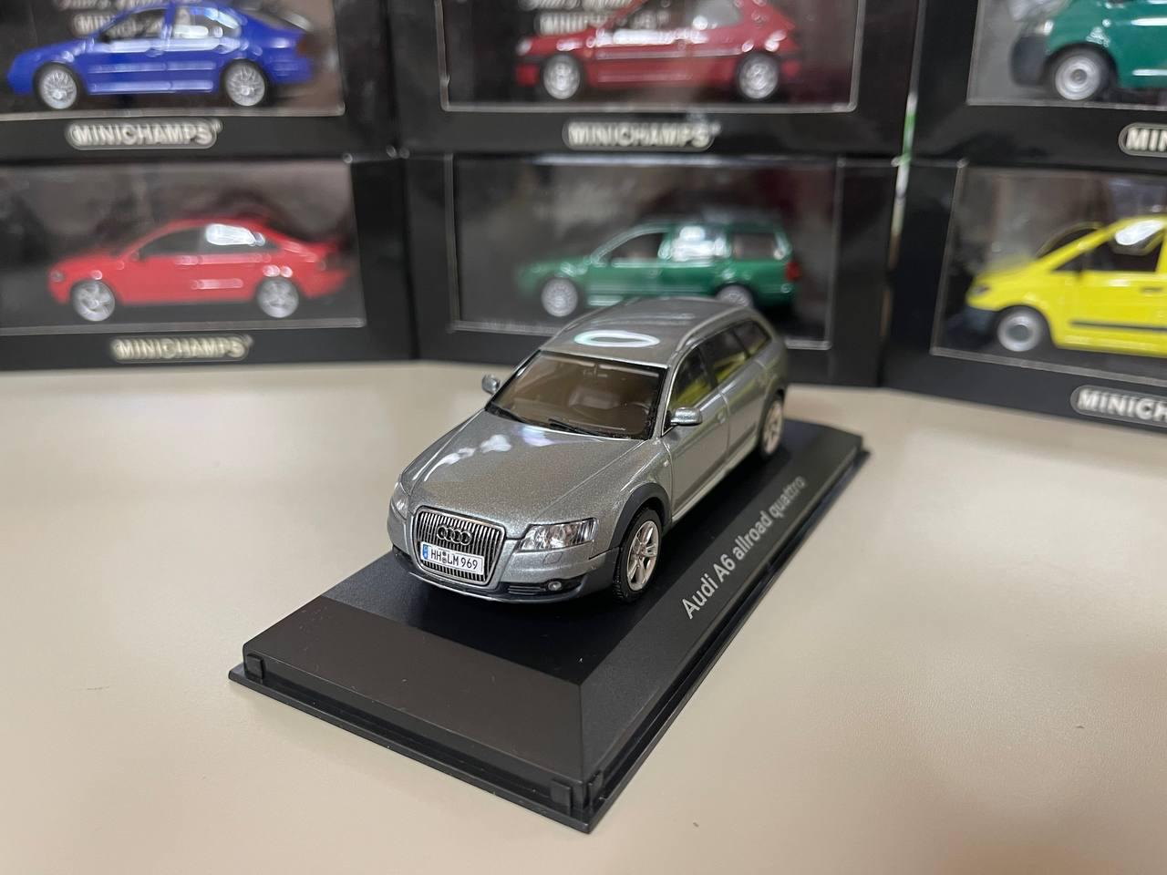 人気デザイナー Audi Etsy - Autoart 1:43 Gray Quattro Allroad A6 自動車