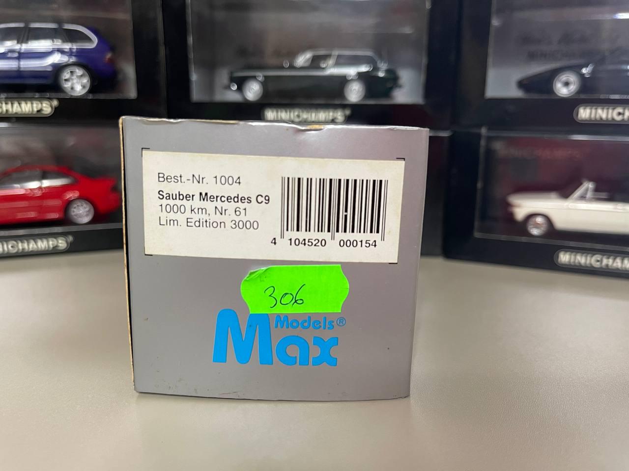 1/43　❮ Special Set ❯　Sauber　Mercedes　C９ How to build the 1989 Sauber Mercedes C9 24 Hours of Le Mans