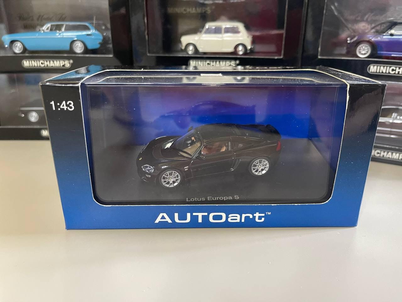 Lotus Europa S 1:43 Autoart Black - Etsy