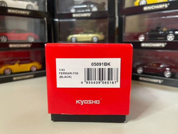 Ferrari F50 1:43 Kyosho Black - Etsy Ferrari F50 1:43 Kyosho Black - Etsy