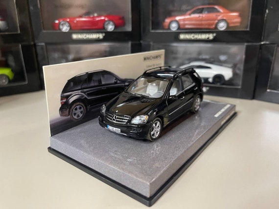 Mercedes Benz ML Klasse 1:43 Minichamps Black - Etsy