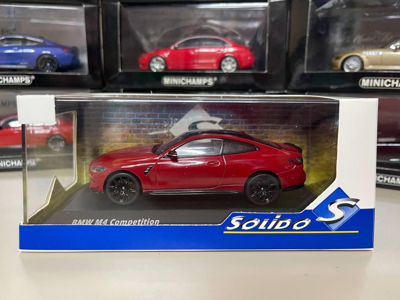 Bmw M4 G82 Competition 1:43 Solido Red - Etsy