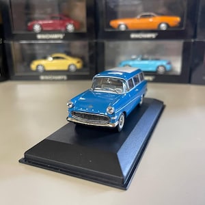 Opel Rekord P1 Caravan 1:43 Minichamps Blue