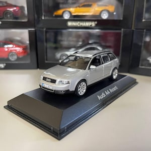 Audi A4 B6 Avant 1:43 Minichamps Silver - Etsy
