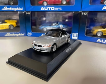 Bmw Z4 Cabrio 1:43 Norev Plata Miniatura