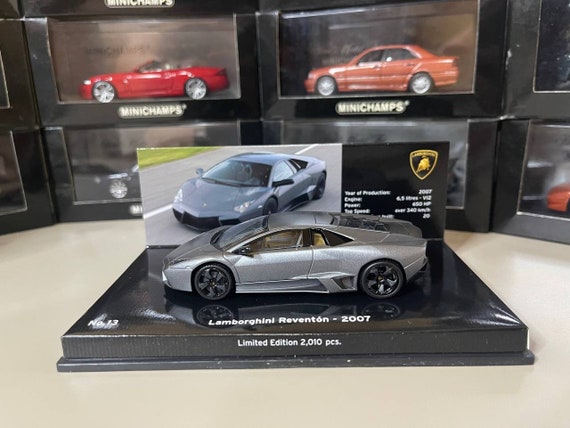 Lamborghini Reventon 1:43 Minichamps Gray - Etsy