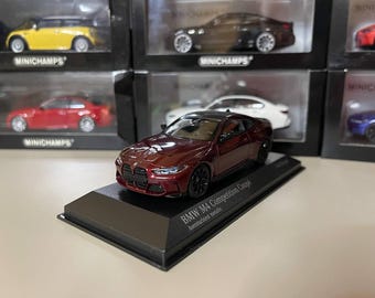BMW M4 G82 Competition 1:43 Minichamps Rojo Metalizado