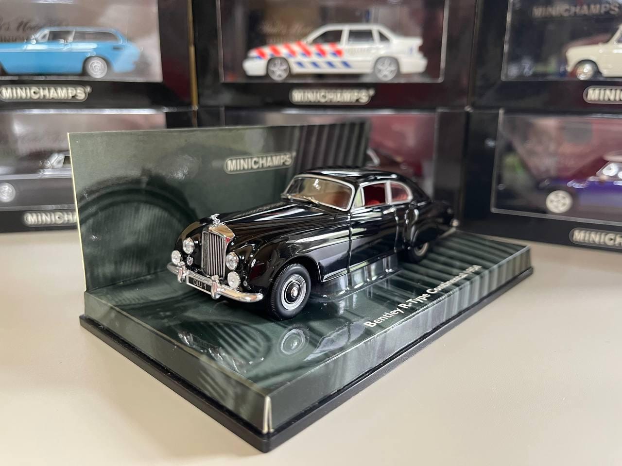 BENTLEY R-TYPE CONTINENTAL 1954 BLACK 1:43 Lucky Die Cast Auto Stradali