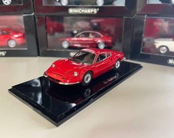 Ferrari 246 GT 1:43 Kyosho Red - Etsy