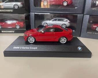 Bmw 2 Series Coupe 1:43 Minichamps Red - Etsy