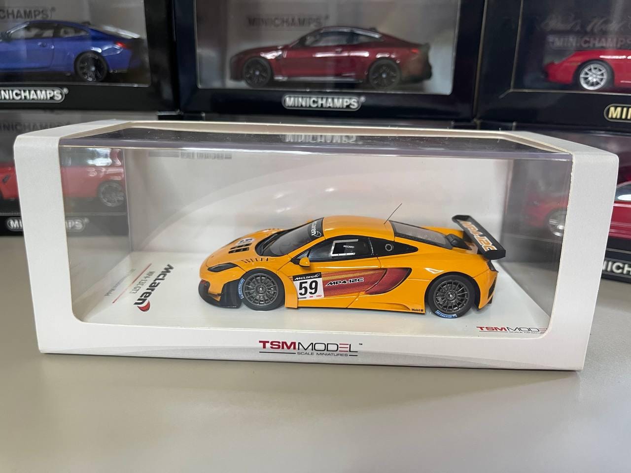 マクラーレン MP4-12C GT3 1:43 TSM イエロー - Etsy 日本