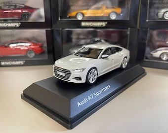 アウディ A7 スポーツバック 1:43 ミニチュア スパークホワイト - Etsy