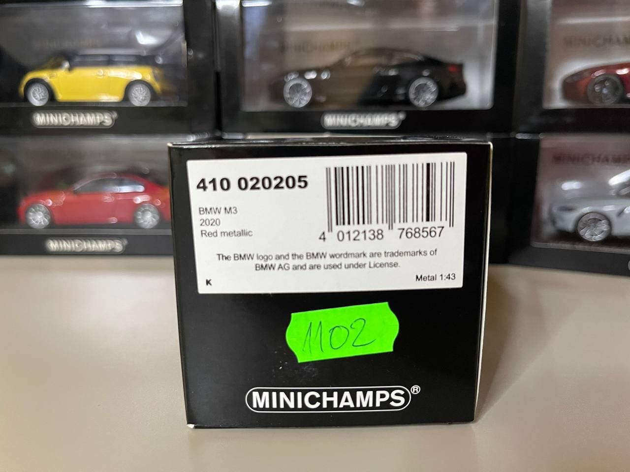 Bmw M3 G80 Competition 1:43 Minichamps Red - Etsy Canada