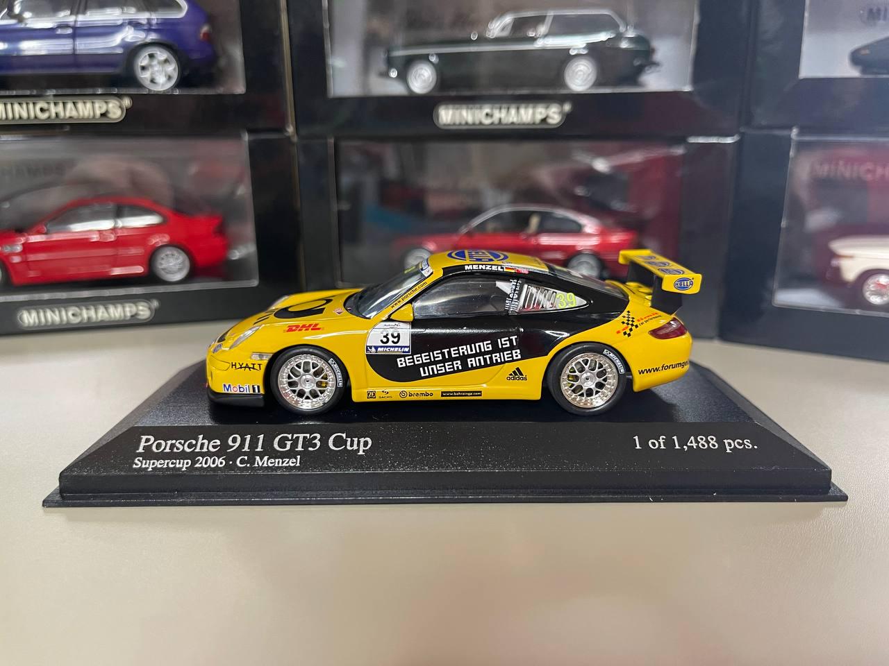 ポルシェ 911 GT3 カップ 1:43 ミニチャンプス - Etsy 日本