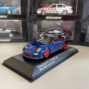 Porsche 911 GT3 RS 3.8 (997) 2 1:43 Minichamps Blue
