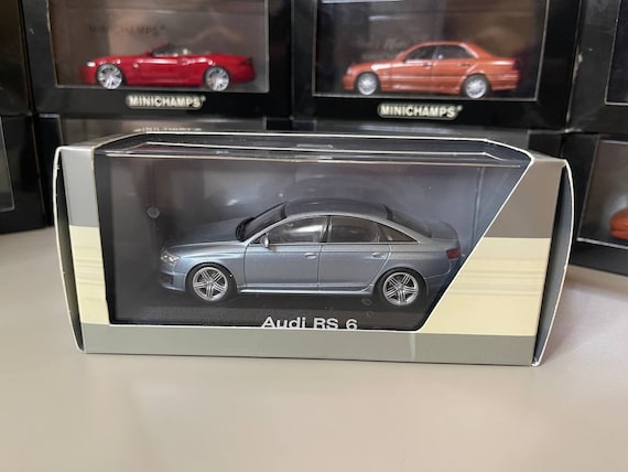 Audi Rs6 C6 1:43 Minichamps Silver - Etsy