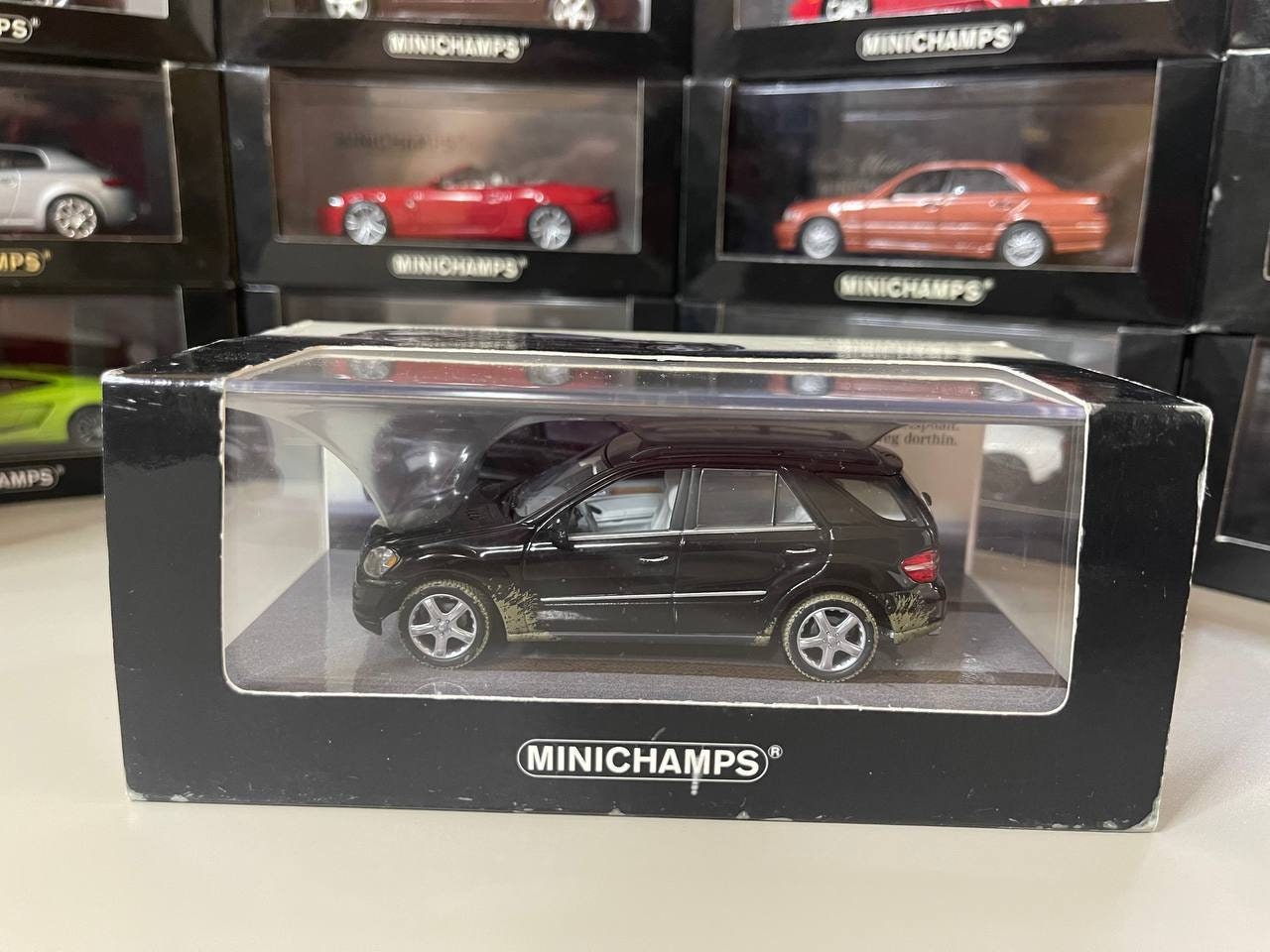 Mercedes Benz ML Klasse 1:43 Minichamps Black - Etsy