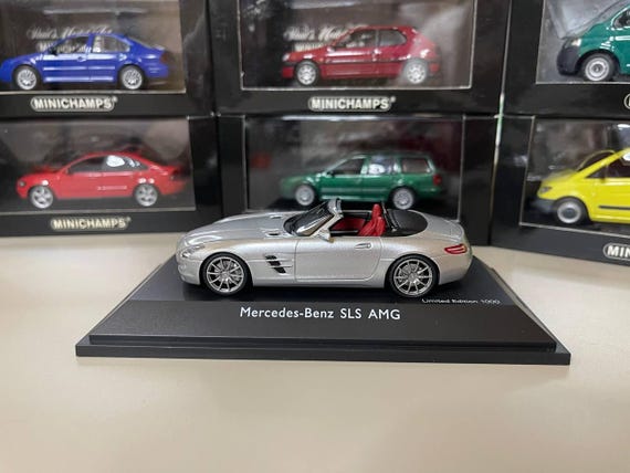 Mercedes Benz SLS Amg 1:43 Schuco Silver - Etsy UK
