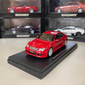 Mercedes Benz CLK DTM Amg Coupe 1:43 Kyosho Red - Etsy