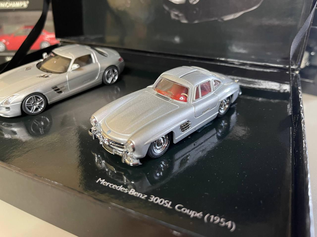 Mercedes Benz Set - SLS Amg Coupe & 300SL Coupe 1:43 Schuco - Etsy