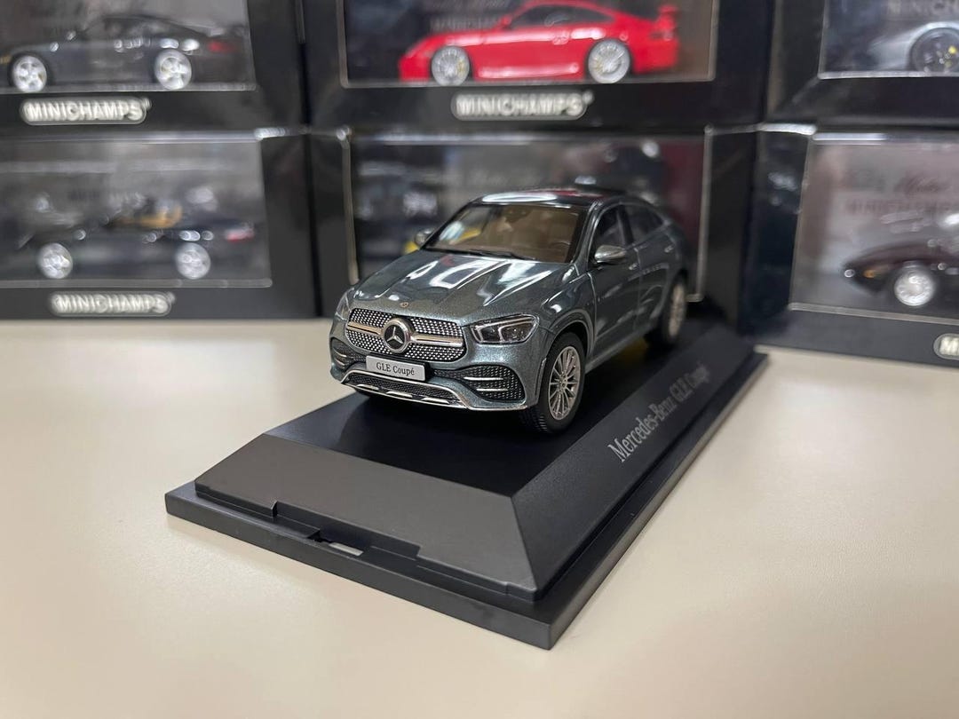 Mercedes Benz Gle Coupe 1:43 Iscale Gray - Etsy