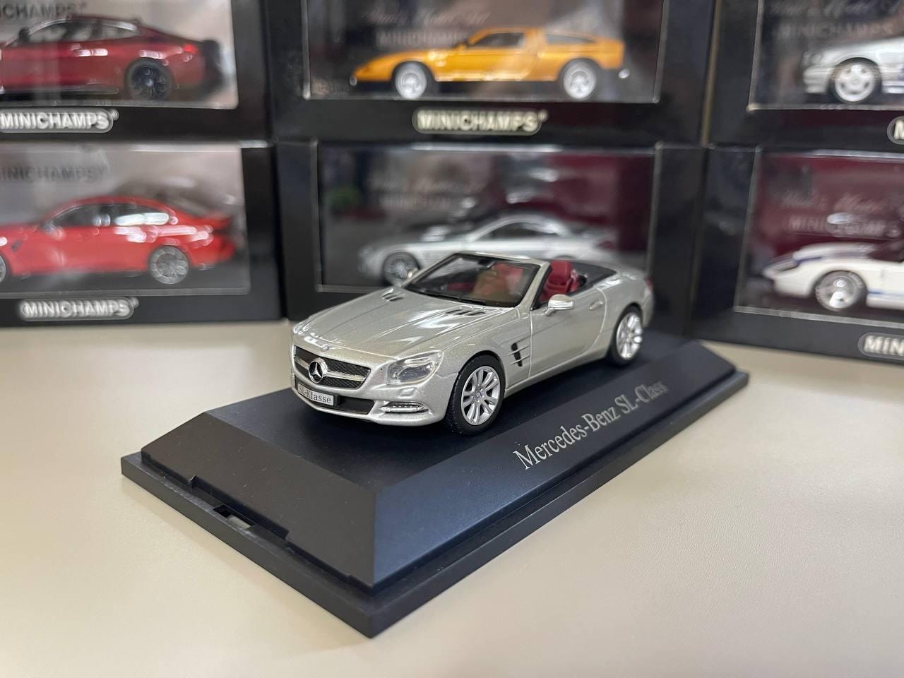 メルセデス ベンツ SL ミニチュア 1:43 ノレブ シルバー - Etsy 日本