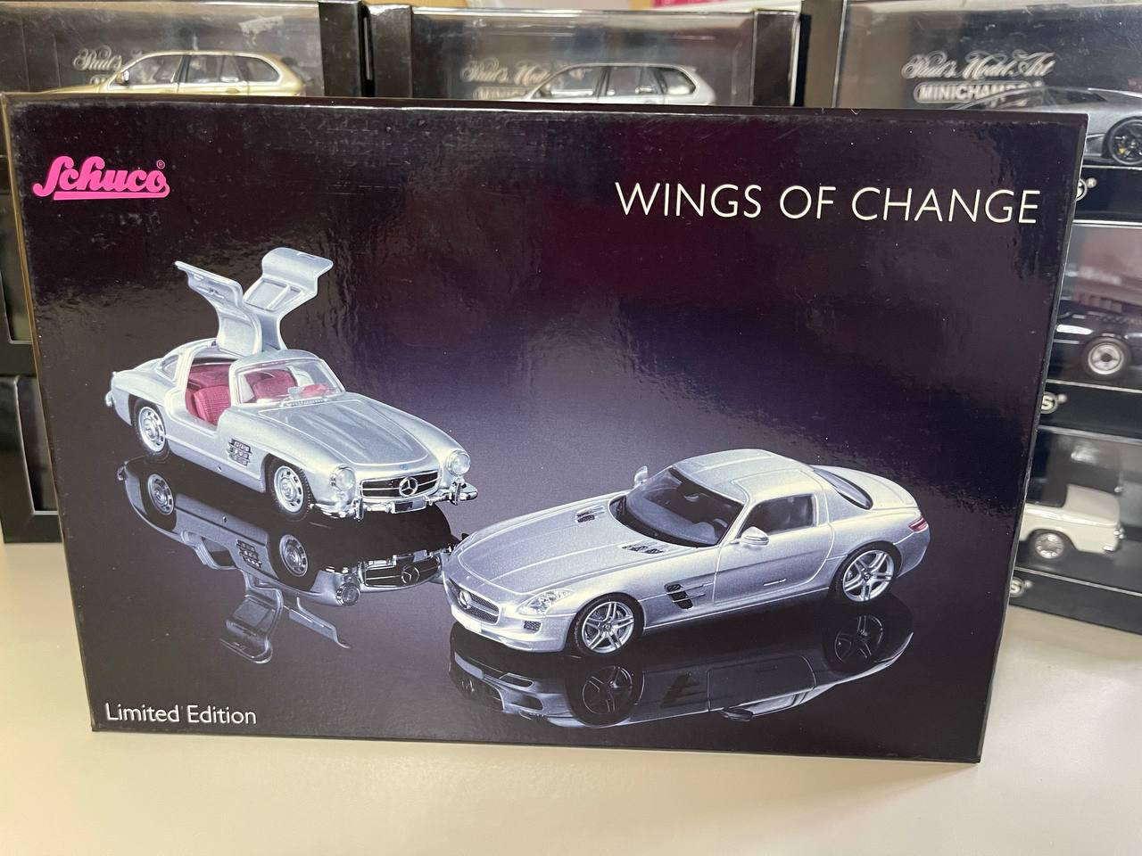 Mercedes Benz Set - SLS Amg Coupe & 300SL Coupe 1:43 Schuco - Etsy