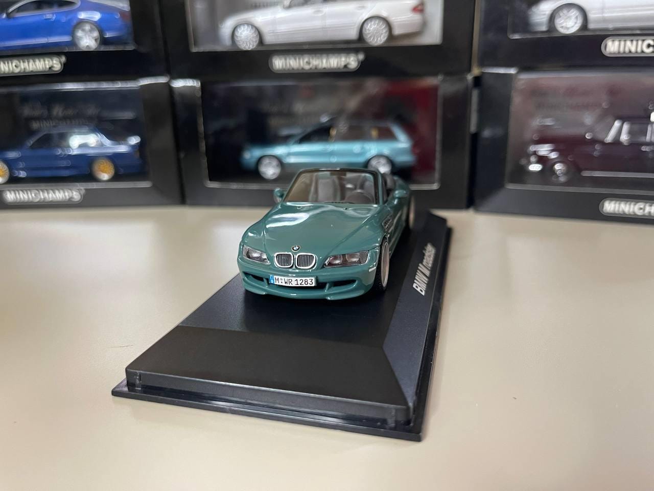 Bmw Z3 M Roadster 1:43 Minichamps Green - Etsy
