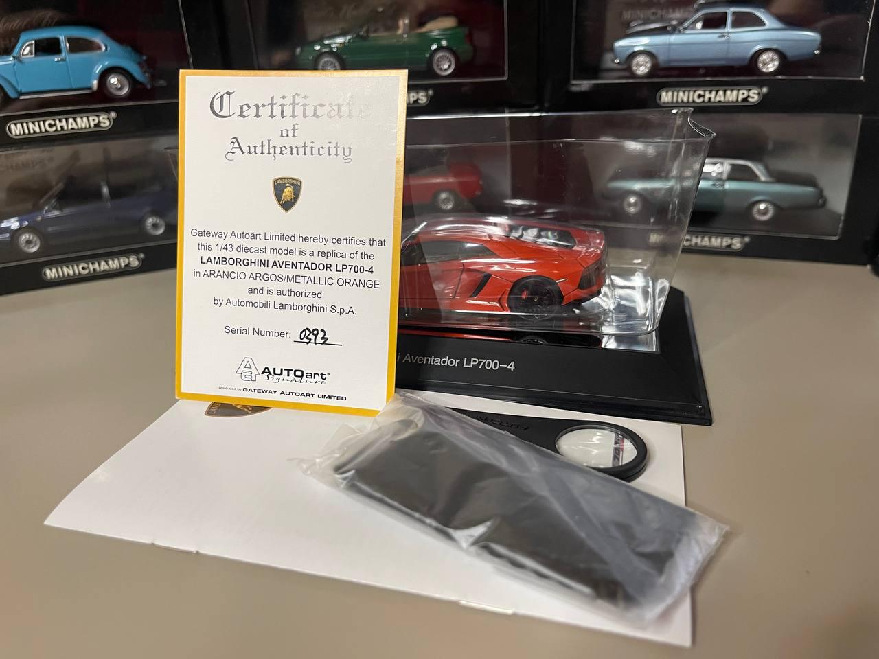 ランボルギーニ アヴェンタドール Lp 700-4 1:43 オートアート